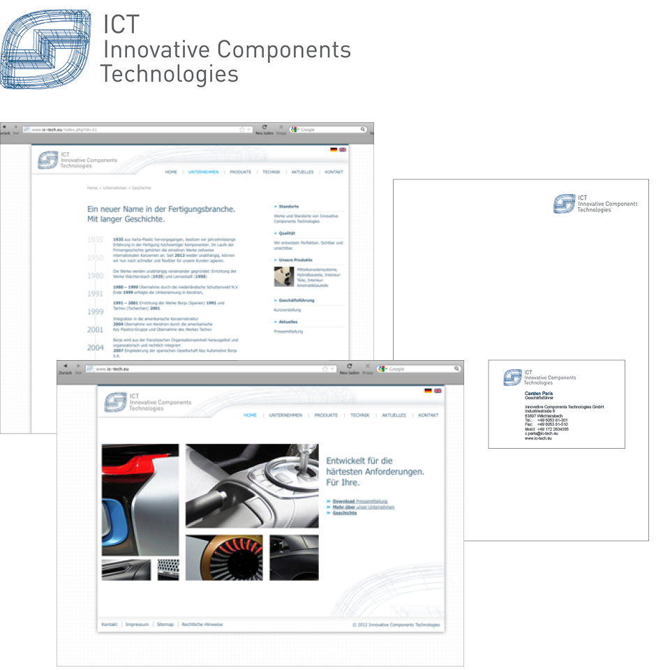 Corporate-Design – ICT – Automotive supplier